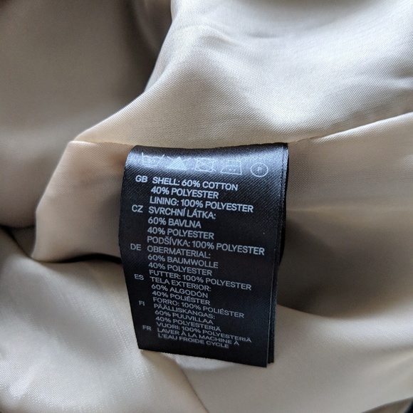 H&M blue coat / blazer - Picture 3 of 4